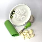 BonCera 4-Piece Ceramic Garlic Grater Set