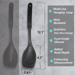 Large Non-Stick Silicone Cooking Spoon Set