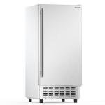 Coolski 15" Stainless Steel Under Counter Ice Maker