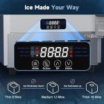Coolski 15" Stainless Steel Under Counter Ice Maker