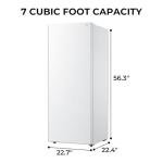 Kenmore Convertible Upright Freezer, 7.0 Cu. Ft