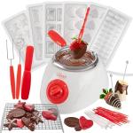 Electric Chocolate Melting Pot Set with 30 Accessories