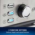 Oster Stainless Steel 2-Slice Toaster with Wide Slots