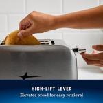 Oster Stainless Steel 2-Slice Toaster with Wide Slots