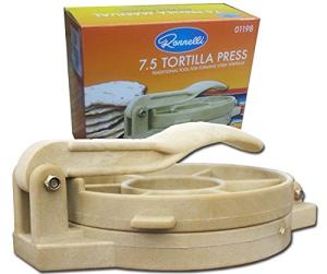 Heavy Duty 7.5" Plastic Tortilla Press