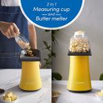 Electric Hot Air Popcorn Popper with Measuring Cup