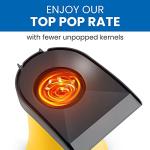 Electric Hot Air Popcorn Popper with Measuring Cup