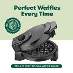 BELLA Classic Belgian Waffle Maker with Browning Control