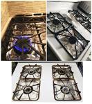 50 Pack Heavy Duty Aluminum Stove Burner Covers