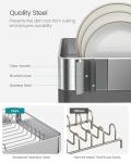 Expandable Stainless Steel Dish Drying Rack