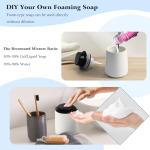 ARTWIND Ceramic Foam Soap Dispenser Set, 12oz