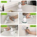DAESUNG Electric Spin Scrubber with 6 Heads