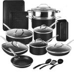 Granitestone 20-Piece Non-Stick Cookware Set