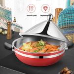 Moroccan Tagine Pot with Stainless Steel Lid