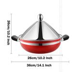 Moroccan Tagine Pot with Stainless Steel Lid