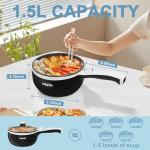 Dezin Electric Hot Pot and Sauté Pan 1.5L