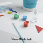 2 Pack Heat Resistant Silicone Kitchen Mats