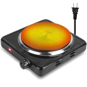 TeqHome 1500W Portable Electric Hot Plate