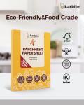 Katbite Heavy Duty Parchment Paper Sheets 200PCS