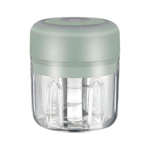 Green Mini Electric Food Processor and Garlic Chopper