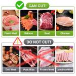 Manual Meat Slicer with Adjustable Thickness - Gray
