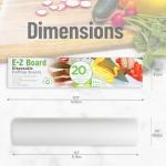 Mind Reader E-Z Disposable Plastic Cutting Board