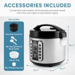 Aroma 20-Cup Digital Rice Cooker and Steamer