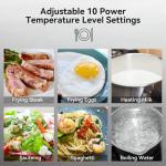 TRIFECTÉ Portable Induction Cooktop with Touch Controls