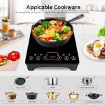 TRIFECTÉ Portable Induction Cooktop with Touch Controls