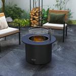 Outsunny 2-in-1 Smokeless Fire Pit and Grill