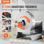 VEVOR Adjustable Electric Vegetable Slicer Machine