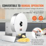 VEVOR Adjustable Electric Vegetable Slicer Machine