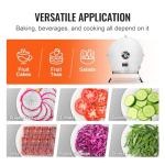 VEVOR Adjustable Electric Vegetable Slicer Machine