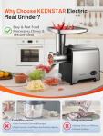 KEENSTAR 3000W Heavy Duty Electric Meat Grinder