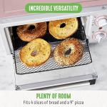 GreenLife Pink Stainless Steel Air Fryer Toaster Oven