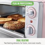 GreenLife Pink Stainless Steel Air Fryer Toaster Oven