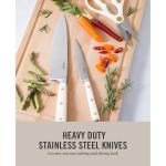 Martha Stewart 16-Piece Stainless Steel Knife Set