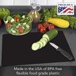 Flexible Cutting Board Mat 2 Pack - 15"x11.5