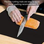 Flexible Cutting Board Mat 2 Pack - 15"x11.5