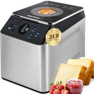 20-in-1 Ultra Quiet 3LB Bread Maker Machine