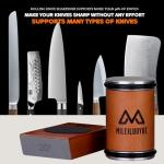 Rolling Knife Sharpener Kit with Ceramic Discs