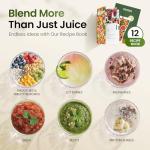 TOPZEE Personal Smoothie Blender with Travel Cups