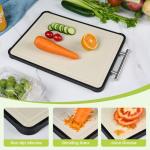 Dishwasher Safe Stainless Steel Cutting Board, Large