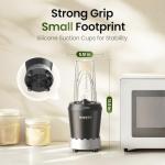 TOPZEE Personal Smoothie Blender with Travel Cups