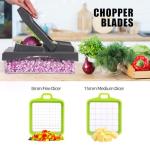 RüK 10-in-1 Vegetable Chopper with 6 Blades