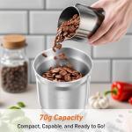 Secura Electric Coffee and Spice Grinder with Blades