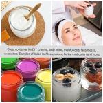 Small Glass Containers with Woodgrain Lids - 3 Pack
