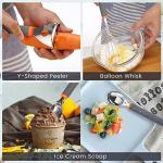 9-Piece Stainless Steel Kitchen Utensil Set