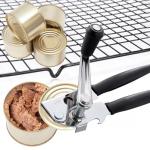 NUFR Heavy-Duty Manual Can Opener with Rubber Grips
