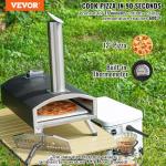 VEVOR Portable Outdoor Wood-Fired Pizza Oven